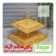 شیرینی خوری 2 طبقه مربع