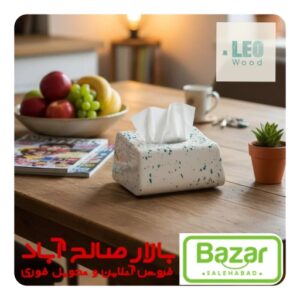 جا دستمال خالدار و رنگی