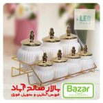 پاسماوری 7 پارچه رز