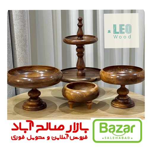 سرویس پذیرایی 4تکه چوب گردو سوپر براق شکلاتی بدون درب سرویس پذیرایی 4تکه چوب گردو سوپر براق شکلاتی بدون درب