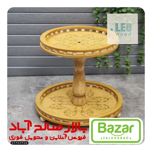 شیرینی خوری مهره دار گرد دسته خراطی شیرینی خوری مهره دار گرد دسته خراطی