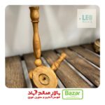 جا شمعی 2 سایز چوب گردو