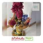 استند قلیان چوب فلز