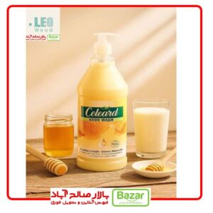 شامپو بدن شیر عسل celeard میل1250