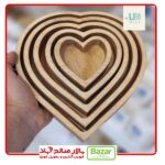 سینی 5 تیکه قلبی