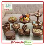 سرویس پذیرایی کامل چوب گردو