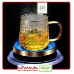 لیوان دسته رنگی پیرکس
