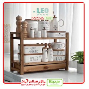 استند دو طبقه کشو دار