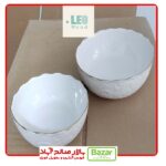 دو کاسه ورساچه لب طلا