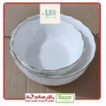 دو کاسه ورساچه لب طلا
