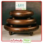 سرویس پذیرایی 3 تکه چوب گردو