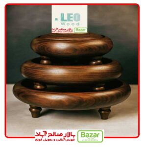 سرویس پذیرایی 3 تکه چوب گردو
