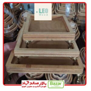 سینی 3 تیکه پایه دار