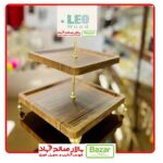 شیرینی خوری دو طبقه مربع وکیوم