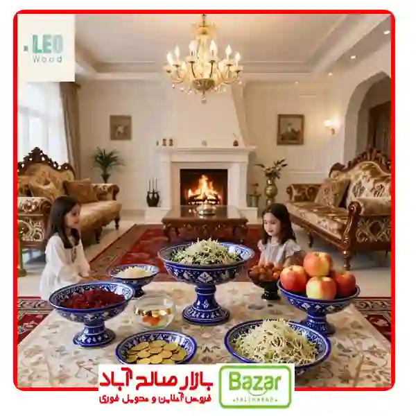 ظروف پذیرایی برای عید نوروز