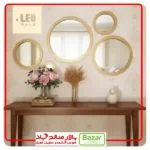 آینه گرد دکوراتیو 5 تکه