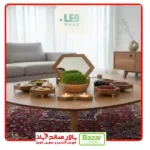 هفت سین چوبی گرد و 6ضلعی