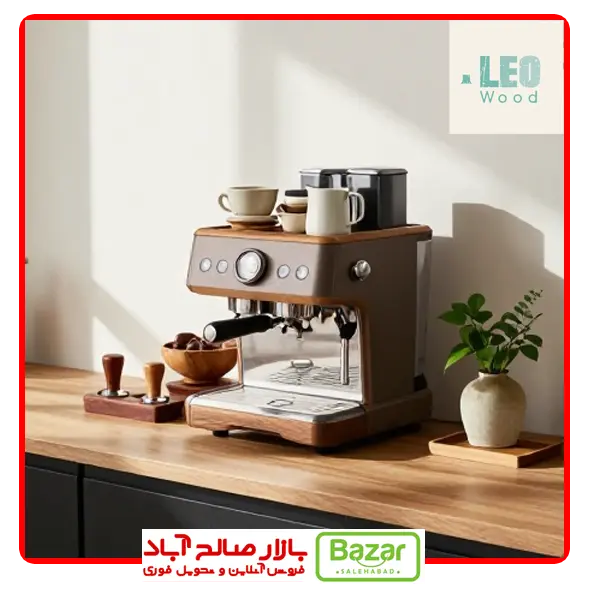 چیدمان مینیمال استند اسپرسوساز